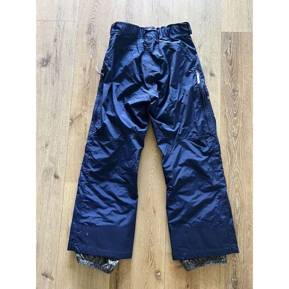 The North Face Snow Pants Mens Hyvent Blue Size Small adjustable waiste air vent - Picture 2 of 3